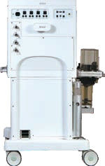 Débitmètre O2 0 15 L/min Dispositif de ventilation anesthésique pour la plateforme d'inspiration Surveillance de la pression Fonctionnalité avancée